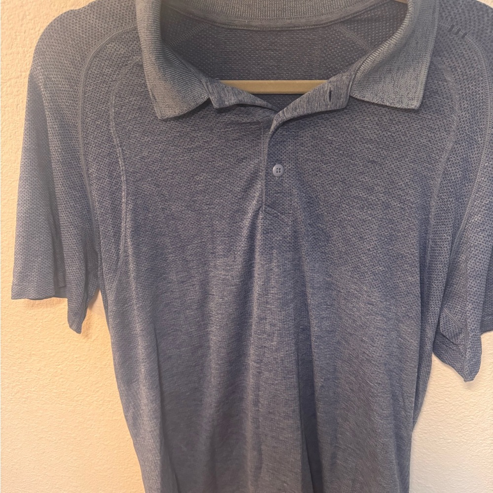 Men's Blue lululemon Polo Shirt
